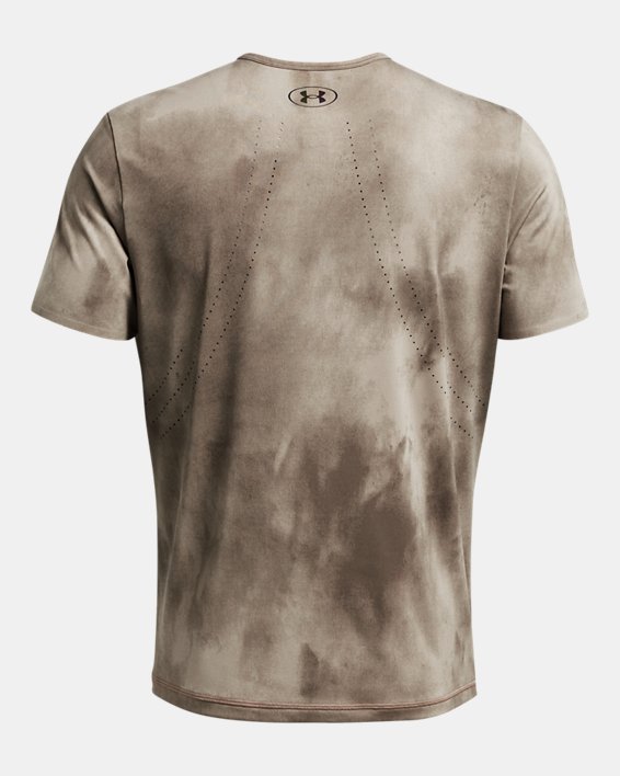 Men's UA Vanish Elite Vent Printed Short Sleeve, Brown, pdpMainDesktop image number 5